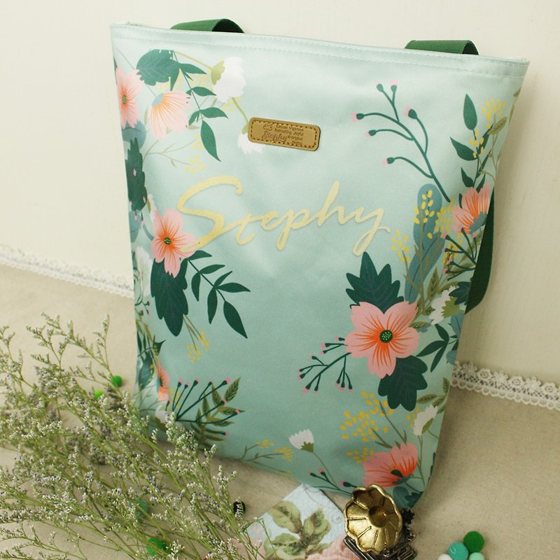 stephy flower language ultralight handbag - Clutch Bags - Silk 