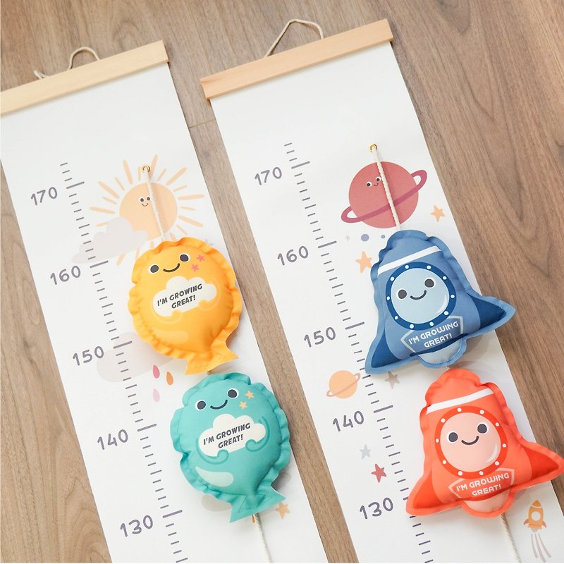 Children's lift-off indicator height and growth ruler - non-customized model (pre-order) - Kids' Furniture - Other Man-Made Fibers 
