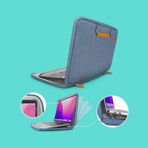 COZI 官方旗艦館 Smart Sleeve 硬殼支架電腦包筆電包保護套-13~16吋M1~M3 MacBook