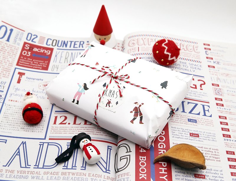 Christmas lucky bag - การ์ด/โปสการ์ด - กระดาษ หลากหลายสี