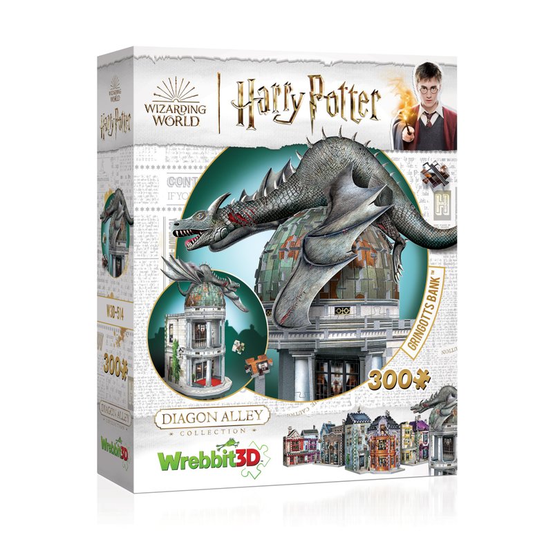 Gringotts Bank /3D Puzzle - เกมปริศนา - วัสดุอื่นๆ หลากหลายสี