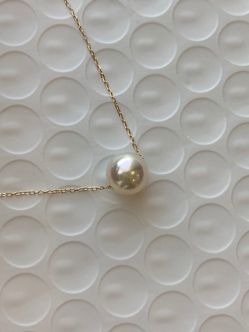 KOKO PEARL JEWELRY akoya珍珠項鏈 8-8.5mm天女級別18k金項鍊 40cm 日本製 海水珍珠