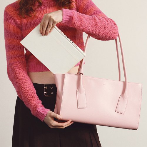 MUR 韓國製 MUR Brick Bag Vegan Leather 包包 (Pink)