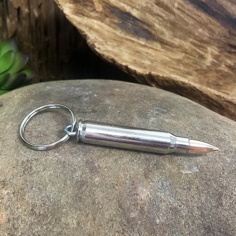 Bullet Designs 223步槍子彈鑰匙圈 /金屬復古創意造型質感鑰匙扣 - 鑰匙圈/鑰匙包 - 其他金屬 