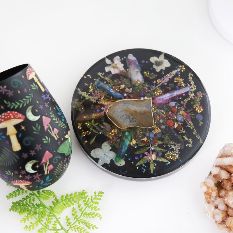魔幻森林奧根組 - 擺飾/家飾品 - 水晶 黑色