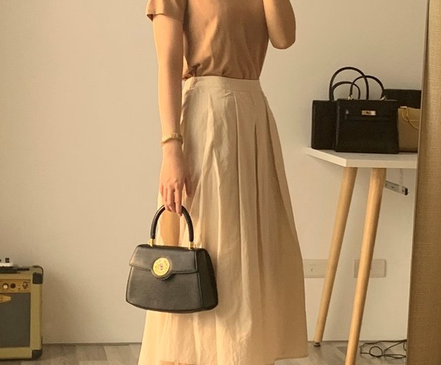 Secondary Bag Vintage] Hanae Mori Senyinghui Caramel Gold Ring Antique Bag丨Hand-held  Crossbody - Shop Imogen Antique Handbags & Totes - Pinkoi