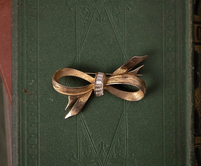 American PELL brand antique satin ribbon bow decoration shape set