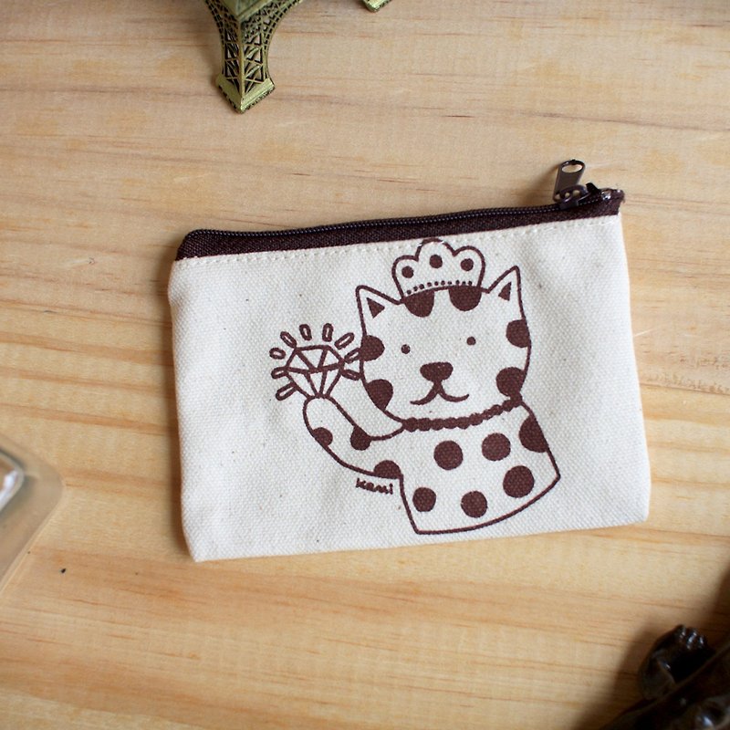 Out of stock clearance / Cat coin purse - Coin Purses - Cotton & Hemp 