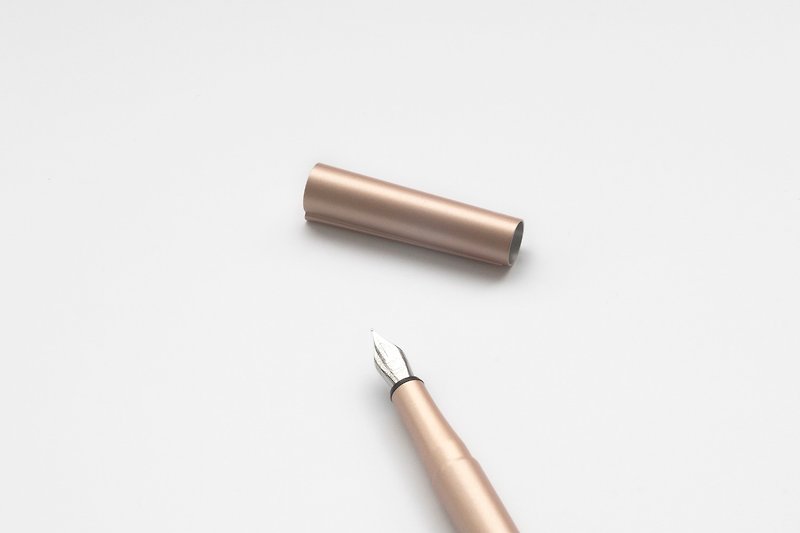 ORIGIN: Fountain Pen (Rose Gold) - Fountain Pens - Aluminum Alloy Gold
