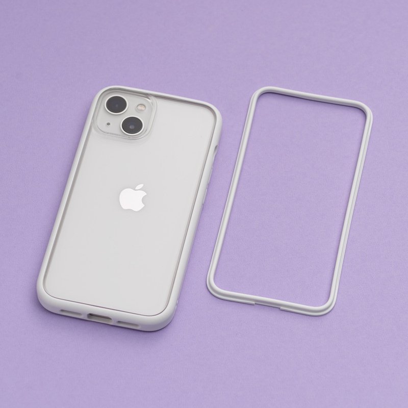 Mod NX邊框背蓋兩用手機殼-白色/for iPhone 11 系列 - 手機配件 - 塑膠 白色
