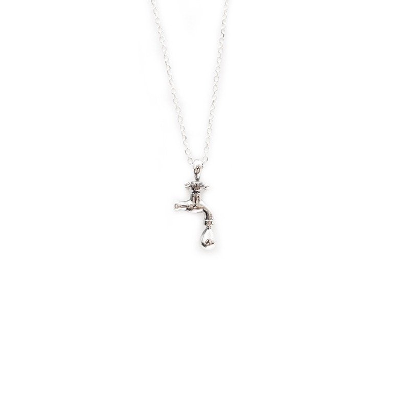 UMIC droplets Series - Silver water droplets Pendant (Basic) - Necklaces - Other Metals Silver