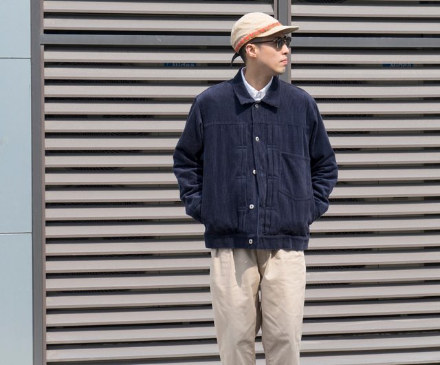 JACKET Retro Trendy Corduroy Jacket Japanese Loose Profile JACKET Retro Trendy Corduroy Jacket Japanese Loose Profile