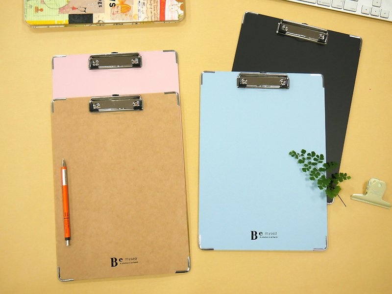 Be Myself－Board Clip (A5) - Folders & Binders - Other Metals 