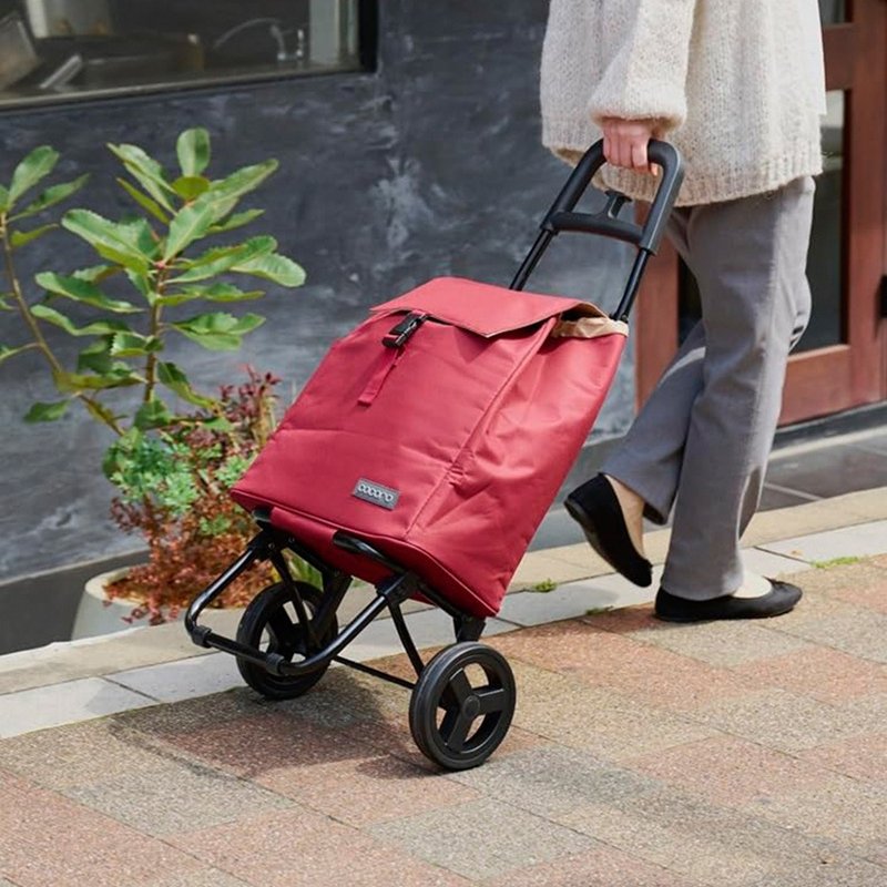 日本cocoro PLAIN BASIC 保溫保冷摺疊購物車-25L-多色可選 - 其他 - 聚酯纖維 多色