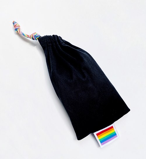 Azure and Rainbow 超細纖維收納袋 眼鏡袋 小物袋 LGBTQ+ LGBTQ+