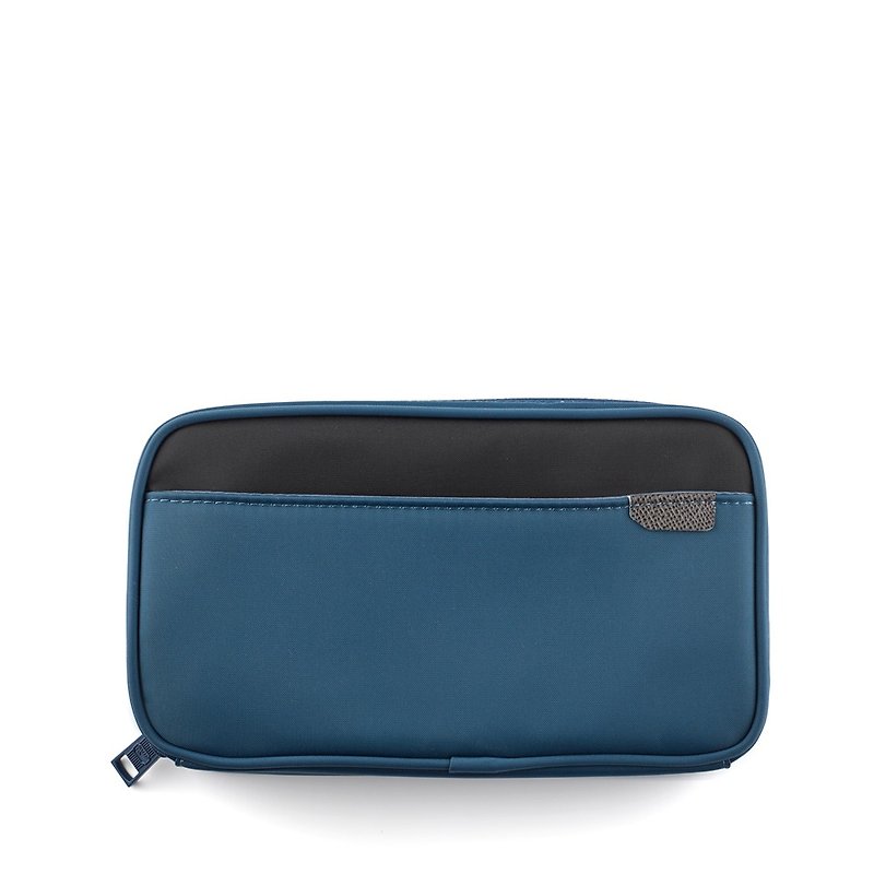 LUSTRE Wire Power Travel Storage Bag - Tannin - Toiletry Bags & Pouches - Waterproof Material Blue
