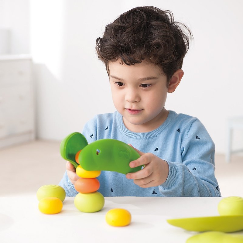 Weplay 豆荳夾 - 寶寶/兒童玩具/玩偶 - 塑膠 綠色