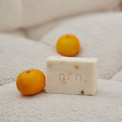 NRN植感家 溫溫皂-清甜柑橘 / 保留植物天然顆粒 / 溫和洗淨清爽不黏膩