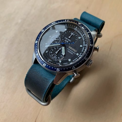 Shao Leather 手工皮件 NATO錶帶 G10北約錶帶 油蠟皮革錶帶 手工錶帶