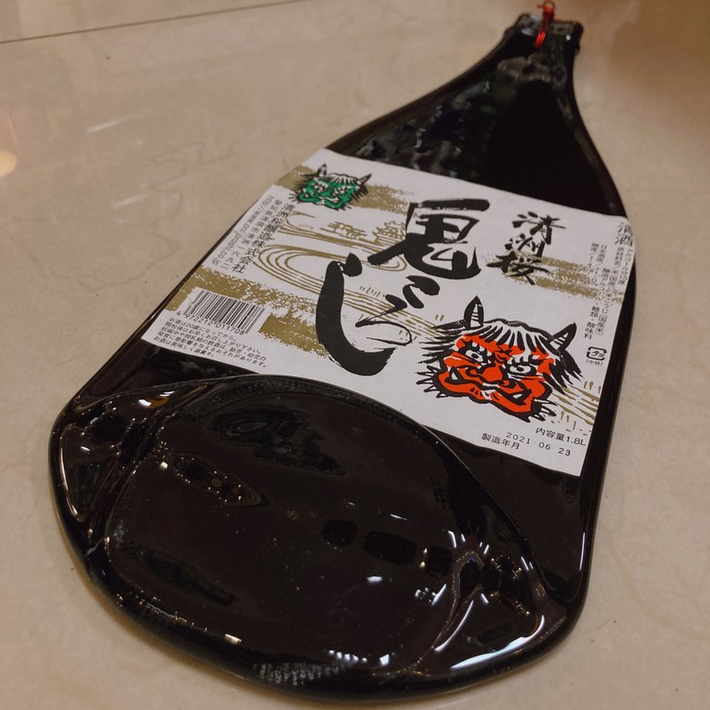 日本清州櫻鬼頭清酒1.8公升大型掛件 酒瓶壁掛裝飾 - 擺飾/家飾品 - 玻璃 