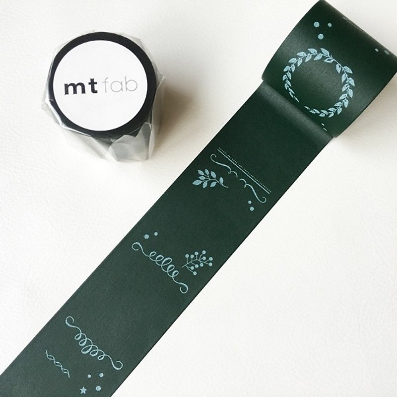 mt and paper tape fab blackboard 【Illustration (MTBB003)】 2016Summer - Washi Tape - Paper Green