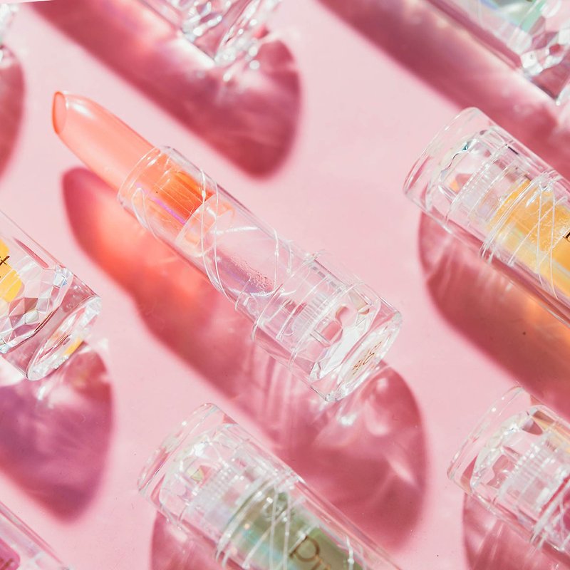 Transparent crystal lip balm│Four types of candy sweetness that change color with warmth - ลิปสติก/บลัชออน - วัสดุอื่นๆ หลากหลายสี