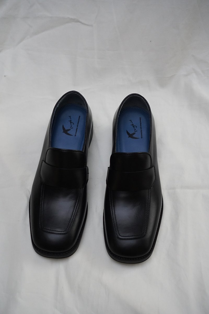 カール（黒） - 革靴 - 革 ブラック