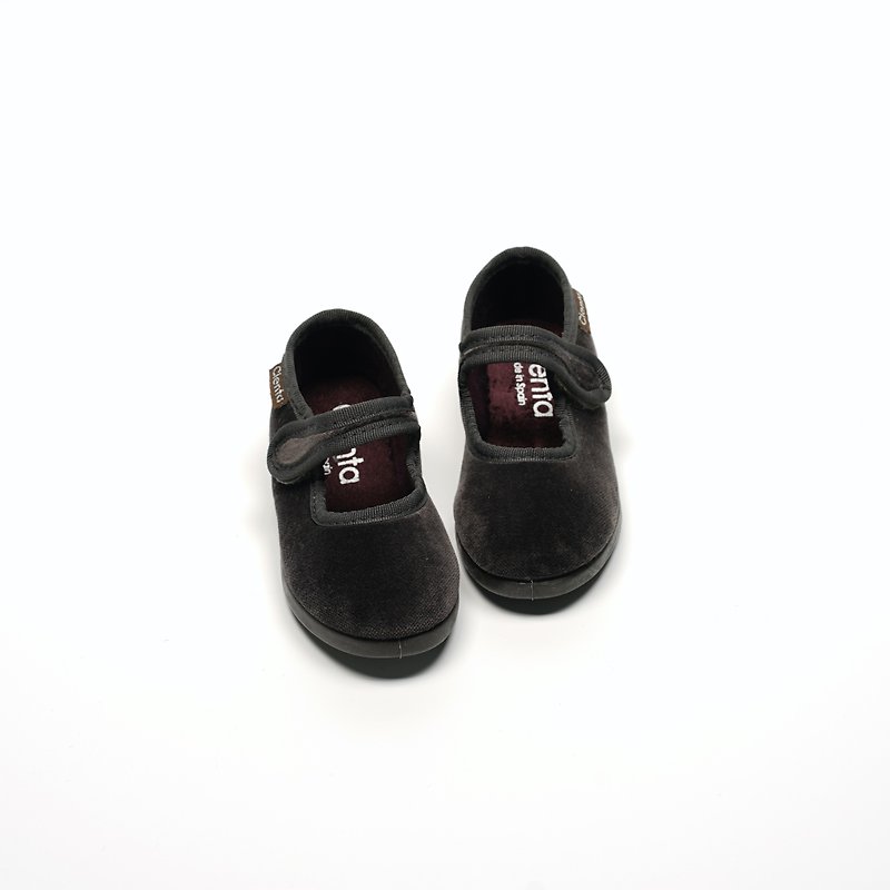 CIENTA Canvas Shoes 500075 24 - รองเท้าเด็ก - ผ้าฝ้าย/ผ้าลินิน สีเทา
