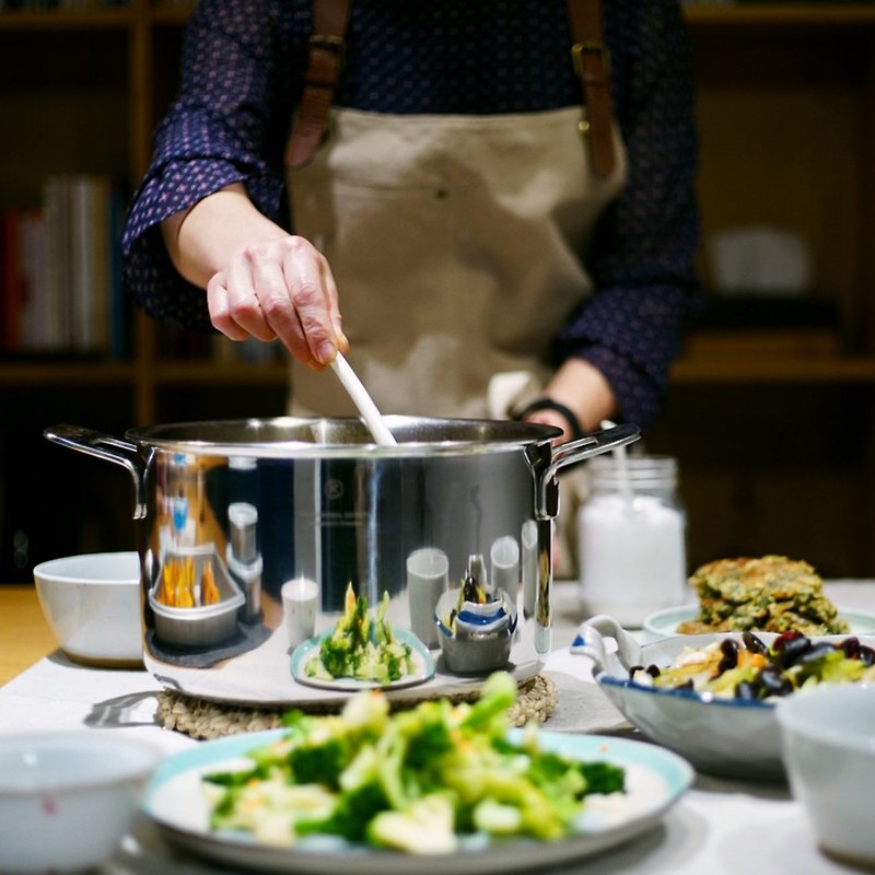瑞典主廚秘密  湯鍋 不鏽鋼 6L - 鍋子/烤盤 - 不鏽鋼 