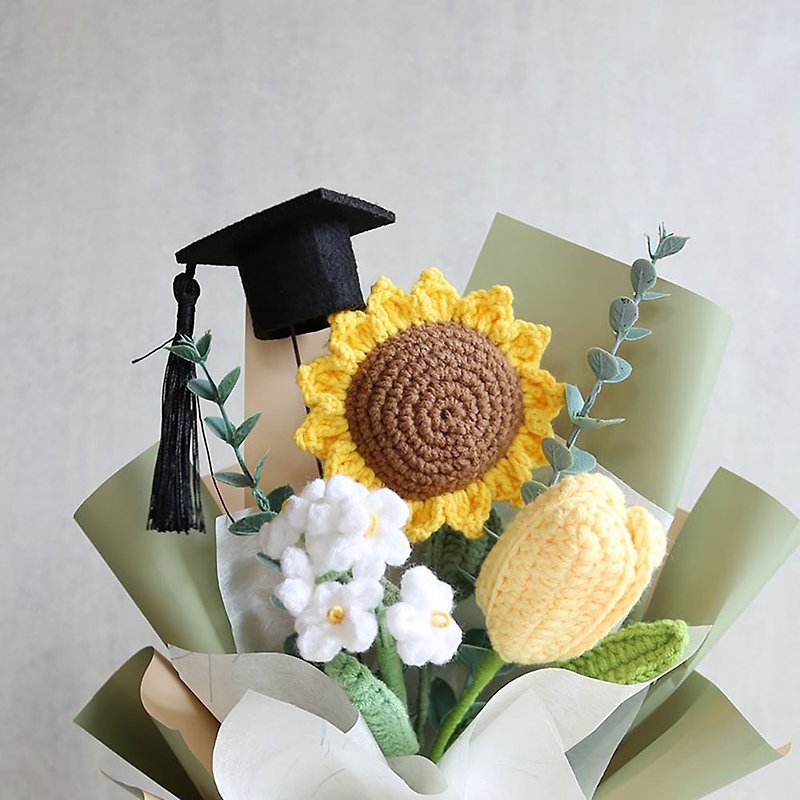Purchase graduation cap - ช่อดอกไม้แห้ง - ผ้าฝ้าย/ผ้าลินิน 