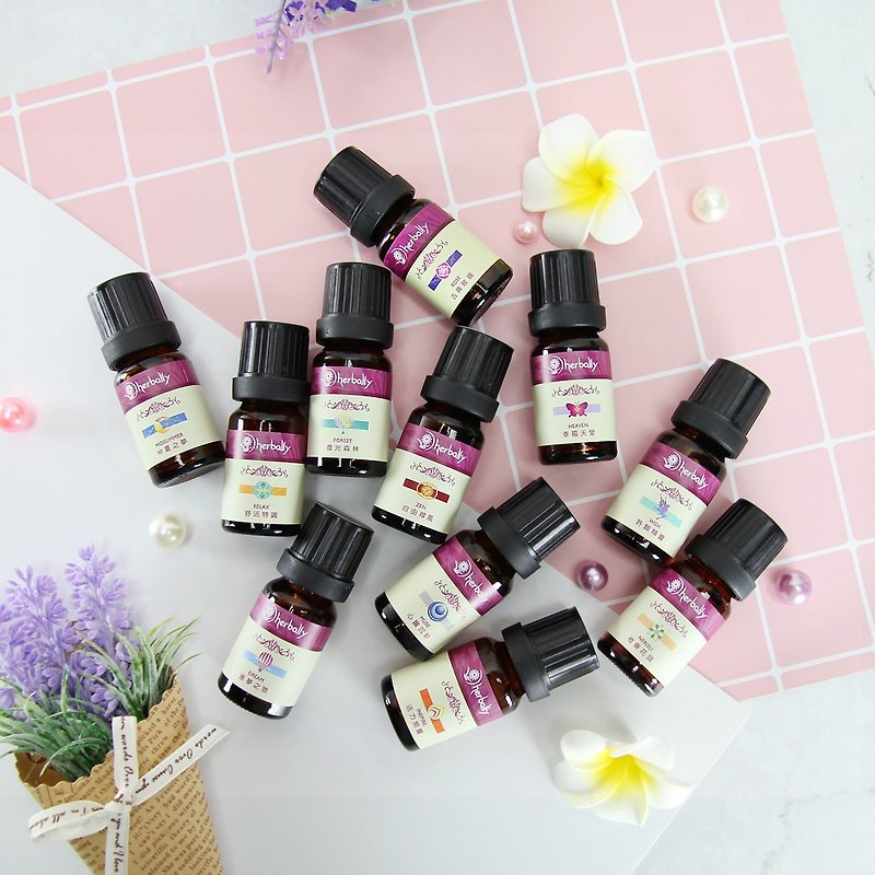 【Herbal True Love】Feng Cai Fragrance Series-Compound Essential Oil (10mlx11) - Fragrances - Essential Oils 