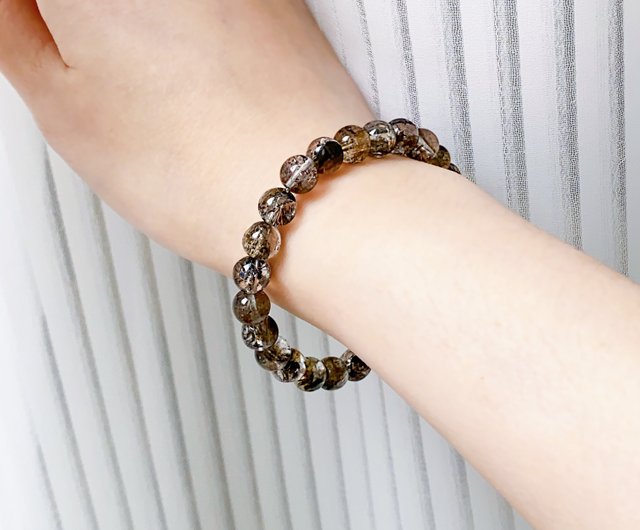 ブラックダイヤモンドのブレスレット 特別価格⁄高品質]ブラックダイヤモンドブレスレット（約4mm⁄24.2ct