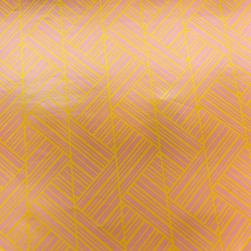 幾何網狀線條包裝紙【Hallmark-包裝紙】 - 包裝材料 - 紙 金色