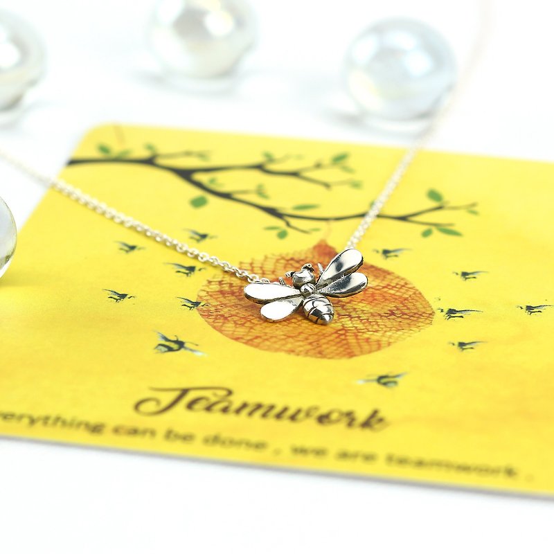 Teamwork, Have A Nice Day Collection - Necklaces - Sterling Silver 