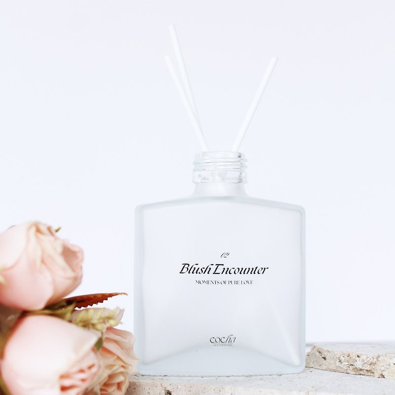 02粉紅初遇 Blush Encounter- 100ml/50ml 香氛 擴香 - 香氛/精油/擴香 - 玻璃 透明