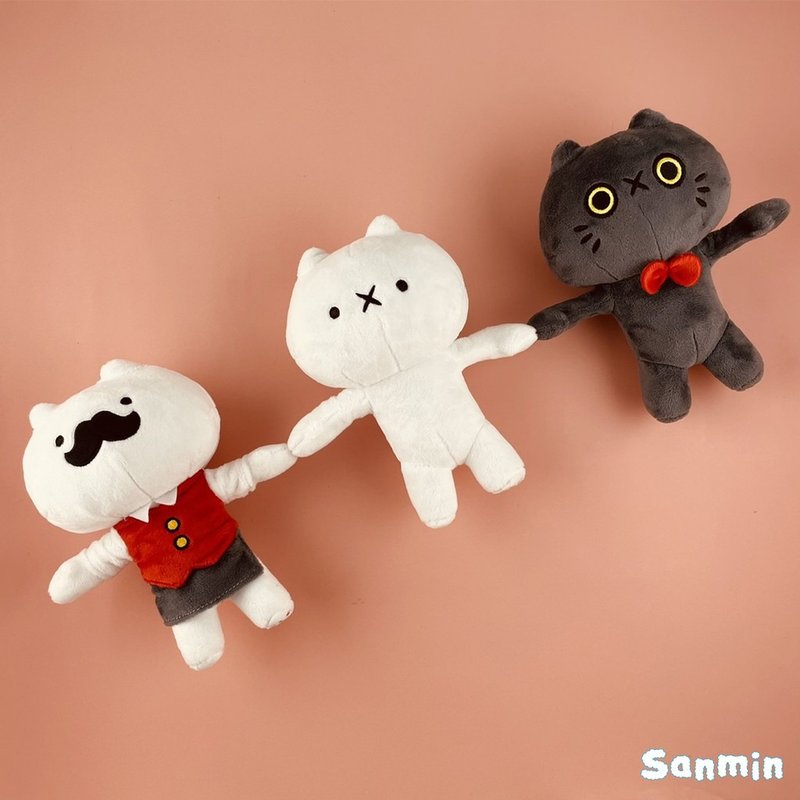 【Overreacting Cat】Mobile Joint Doll - Stuffed Dolls & Figurines - Other Materials 