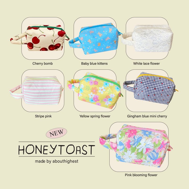 Honey toast pouch - 其他 - 棉．麻 