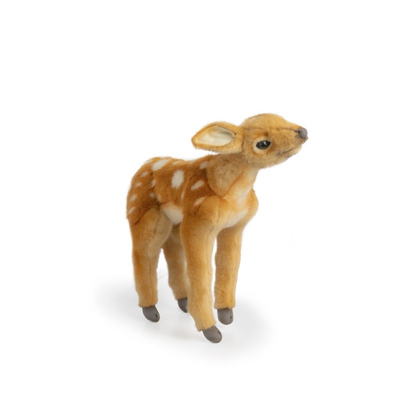 Hansa 4936-Spotted fawn cub 30cm long - ตุ๊กตา - วัสดุอีโค สีส้ม