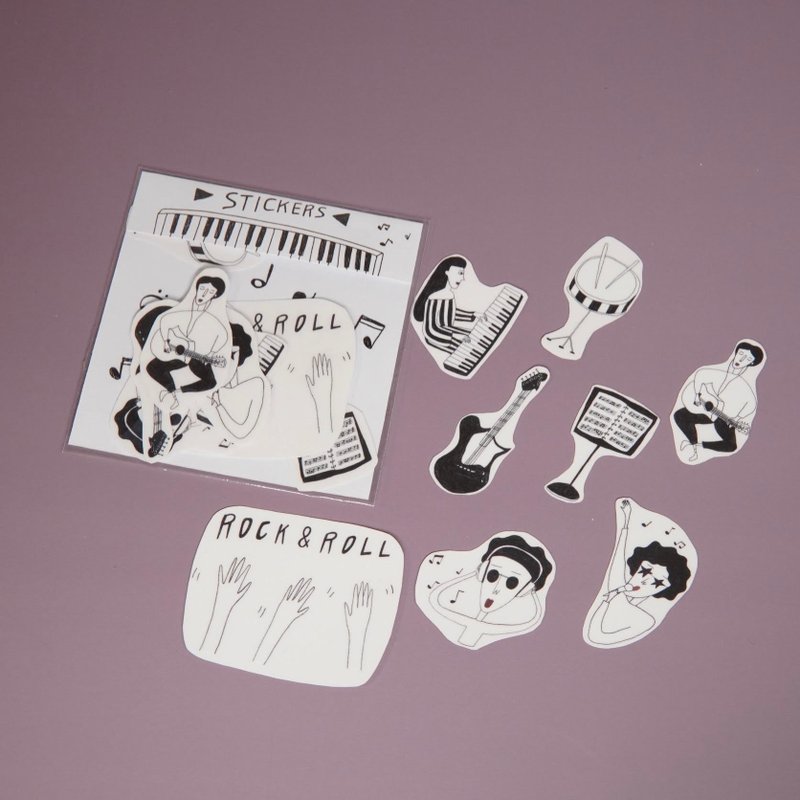 Rock&Roll sticker pack - Stickers - Paper 