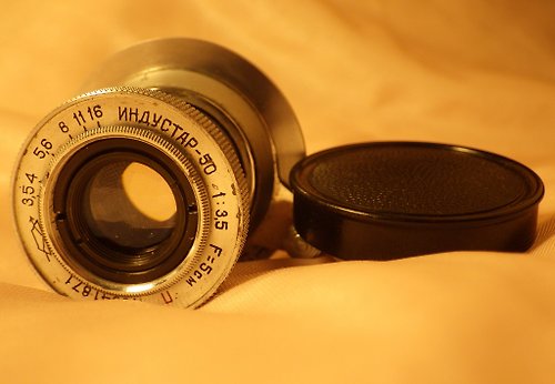 geokubanoid INDUSTAR-50 50mm f3.5 鏡頭 M39 LTM 適用於 Leica Zorki FED Be