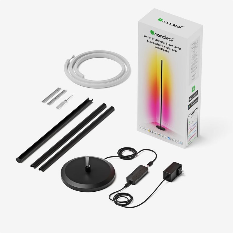 Nanoleaf 智慧多彩落地燈 - 燈具/燈飾 - 塑膠 白色