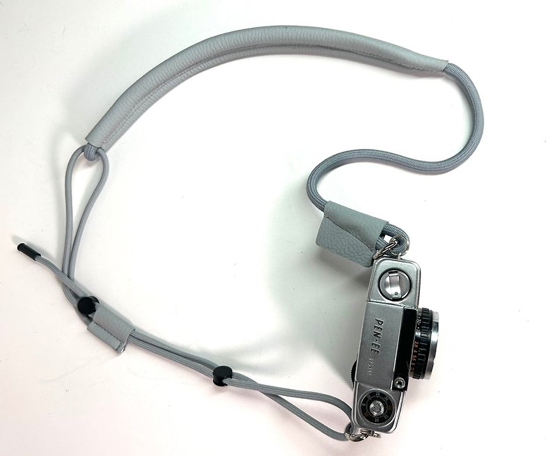Camera strap - 掛繩/吊繩 - 真皮 灰色