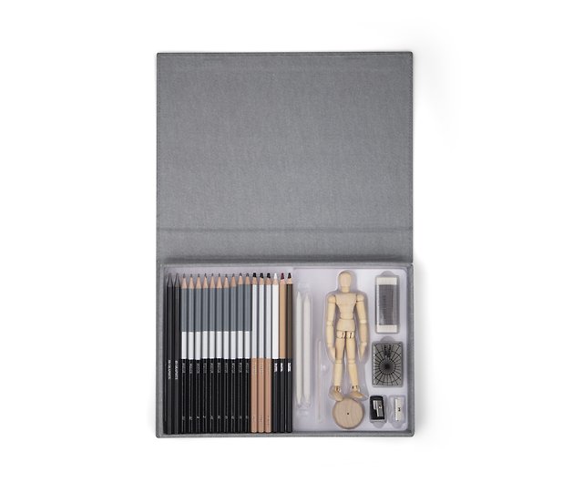 福袋PRINTWORKS 藝術家套裝+ 12支彩色鉛筆- 膚色- 設計館Printworks