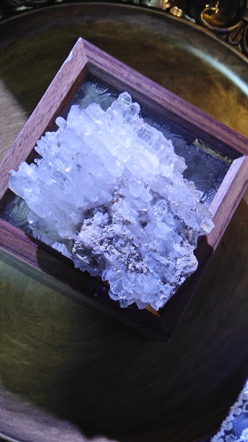 zen crystal jewelry 礦石水晶 天然縫合水晶|大自然的心靈擺設|心靈治療修護