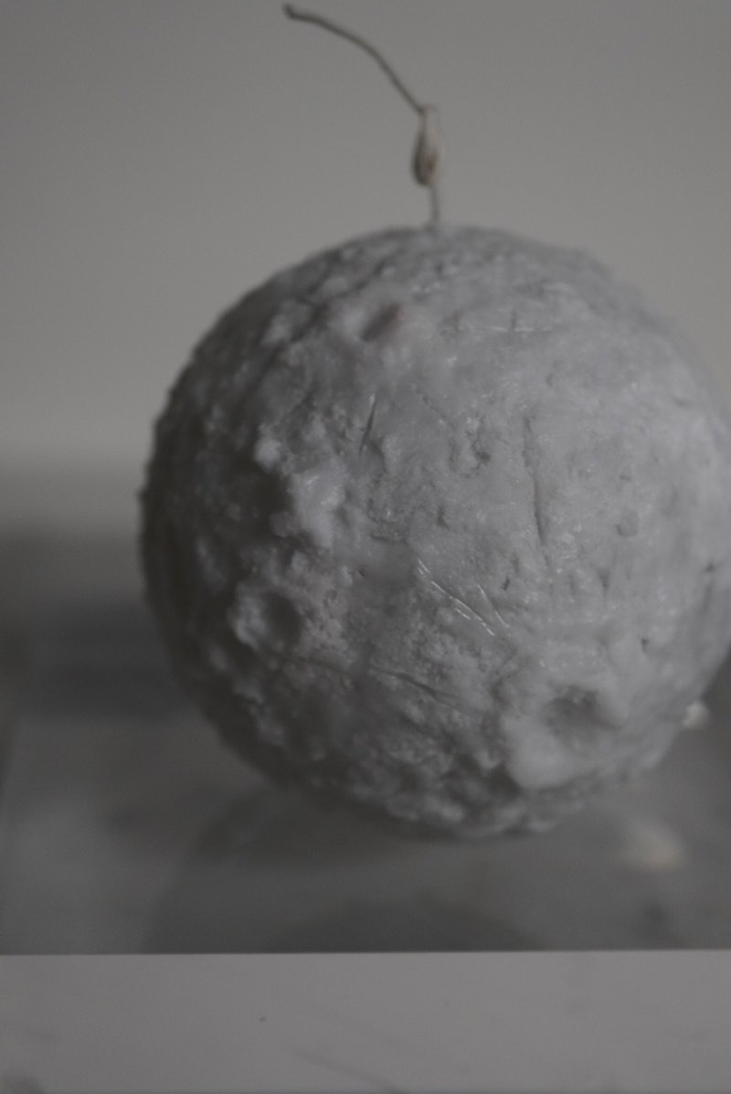 月球蠟燭 Moonlight Sphere Candle - キャンドル・燭台 - 蝋 