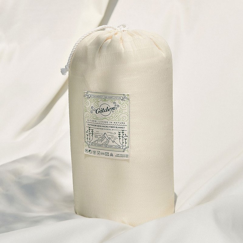 Korea Gitden anti-mosquito seersucker camping double quilt - เครื่องนอน - เส้นใยสังเคราะห์ ขาว