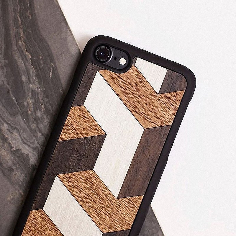 WOOD'D Phone Case - Tumble - Phone Cases - Wood Brown