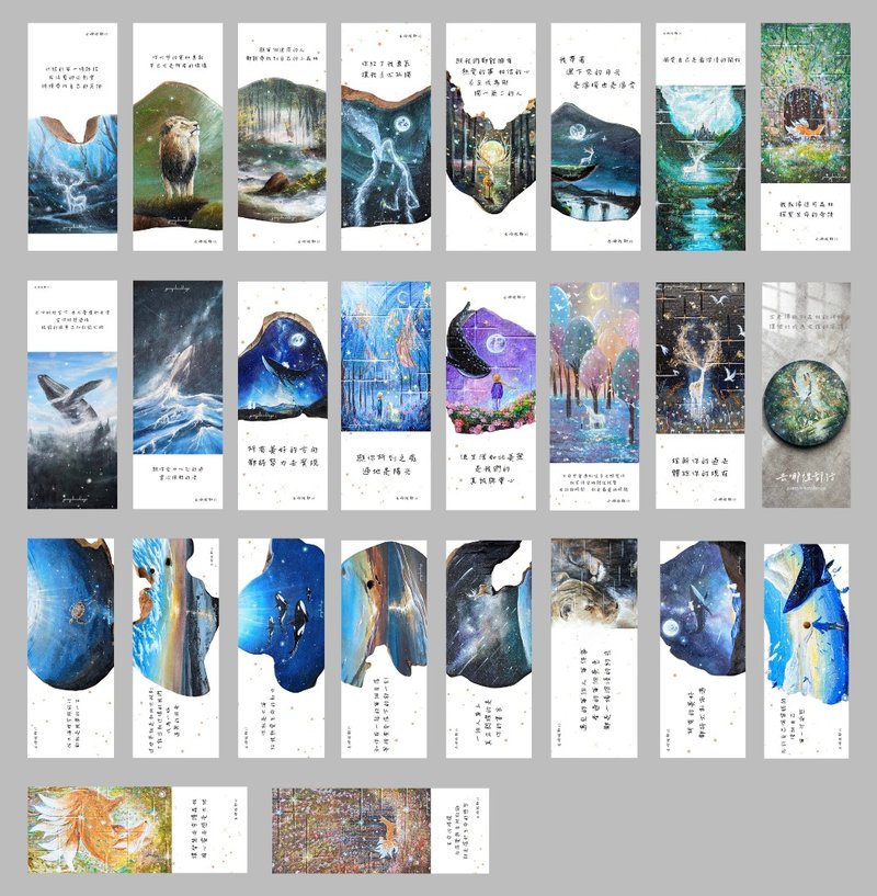 Bookmark area - Bookmarks - Paper Blue