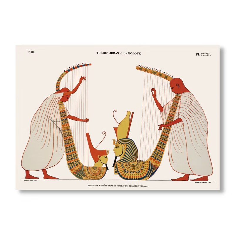 Egyptian postcards (11 styles) - การ์ด/โปสการ์ด - กระดาษ หลากหลายสี