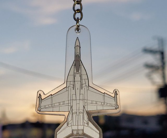 F/A-18 キーホルダーアクリルキーホルダー ディフェンス